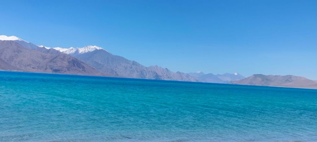 Pangong Lake view